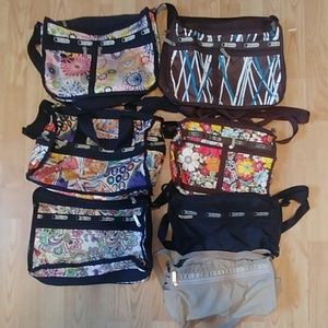 Le SportSac lot of 7 bags various sizes